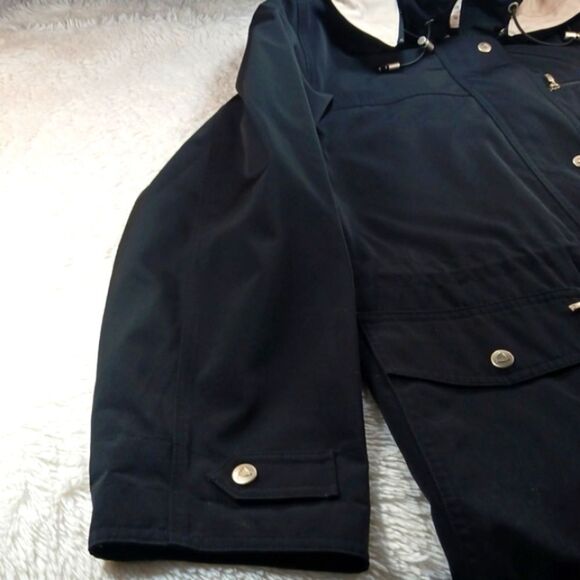 Liz Claireborne Water Resistant Mid Weight Softshell Hooded Jacket Women Medium - Picture 13 of 16